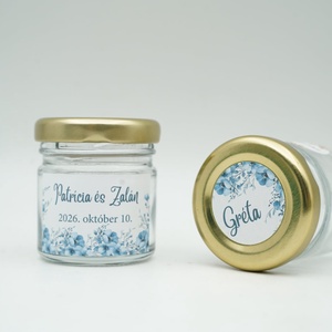 Mini üveg köszönőajándék téglalap alakú marticával, Kellékek & szerszámok, Díszíthető tárgyak, Üveg, Gravírozás, pirográfia, MESKA