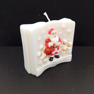 Gyertya 10. - karácsony - karácsonyi lakásdekoráció - karácsonyi illatgyertya, mécses - Meska.hu