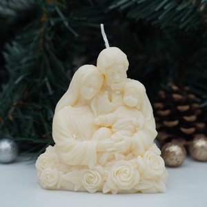 Szent harmónia illatyertya - karácsony - karácsonyi lakásdekoráció - karácsonyi illatgyertya, mécses - Meska.hu