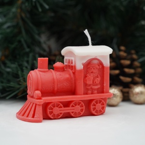 Karácsonyi, figurás, illatos, szines  gyertyák  - karácsony - karácsonyi lakásdekoráció - karácsonyi illatgyertya, mécses - Meska.hu