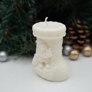 Karácsonyi, figurás, illatos, szines  gyertyák  - karácsony - karácsonyi lakásdekoráció - karácsonyi illatgyertya, mécses - Meska.hu