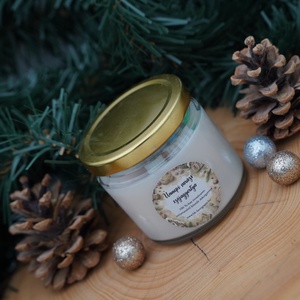 Üvegbe zárt Karácsony - illatgyertya, dekorgyertya - kellékek & szerszámok - díszíthető tárgyak - üveg - Meska.hu