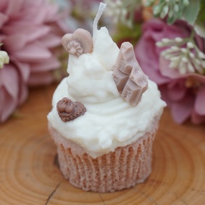 Illatos sütiálom dekorgyertya, illatgyertya - karácsony - karácsonyi lakásdekoráció - karácsonyi illatgyertya, mécses - Meska.hu