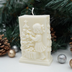 Ünnepi pillanat illatgyertya, dekorgyertya - karácsony - karácsonyi lakásdekoráció - karácsonyi illatgyertya, mécses - Meska.hu