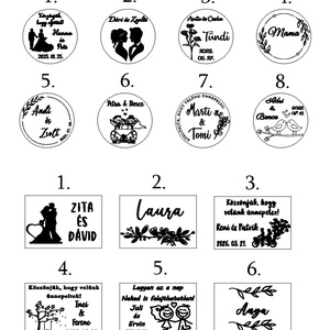 Szójaviasz illatgyertya gravírozott fém tégelyben - esküvő - emlék & ajándék - köszönőajándék - Meska.hu