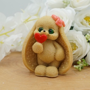 Romantikus figurás illatgyertyák � maci, cica, nyuszi - otthon & életmód - gyertya, illat, aroma - gyertya - Meska.hu