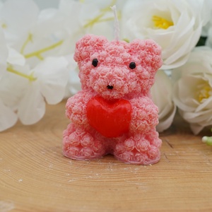 Romantikus figurás illatgyertyák � maci, cica, nyuszi - otthon & életmód - gyertya, illat, aroma - gyertya - Meska.hu