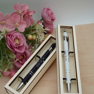 Tanúfelkérő toll, akár gravírozott díszdobozban is - otthon & életmód - papír, írószer - ceruza & toll - Meska.hu