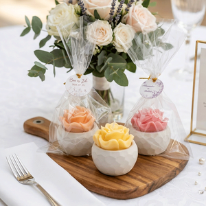 Mini rózsa szójaviasz illatgyertya kerámia kaspóban, Otthon & Életmód, Gyertya, illat, aroma, Gyertya, Gyertya-, mécseskészítés, Kerámia, MESKA