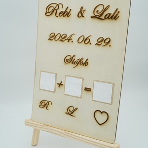 Ujjlenyomat ceremónia szett - esküvő - emlék & ajándék - nászajándék - ceremónia szett - Meska.hu