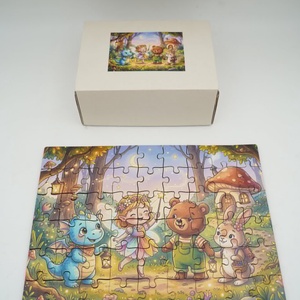 Mesebeli erdő varázsa � exkluzív fa puzzle gyermekeknek - játék & sport - puzzle - hagyományos puzzle - Meska.hu