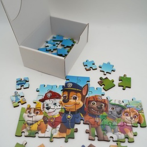 Fa puzzle (54 db-os) gyerekeknek � Mancs őrjárat, Miraculous, Vaiana ... választható mintákkal - játék & sport - puzzle - hagyományos puzzle - Meska.hu