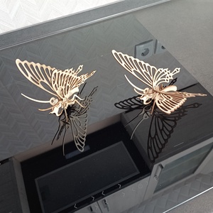 Pillangó 3D fa kirakó - otthon & életmód - dekoráció - dekoratív figurák és szobrok - Meska.hu