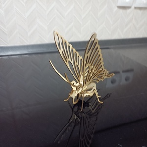 Pillangó 3D fa kirakó - Meska.hu