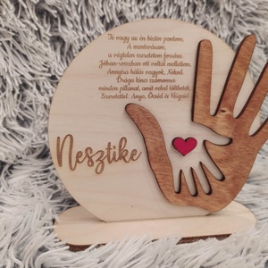 Gondoskodó Kéz - otthon & életmód - dekoráció - kép & falikép - fából készült kép - Meska.hu