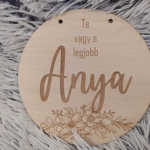 Legjobb Szülő Falidísz - otthon & életmód - dekoráció - kép & falikép - fából készült kép - Meska.hu