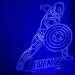 3D Ledlámpa Egyedi Grafikával - otthon & életmód - lámpa - hangulatlámpa - Meska.hu