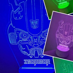 3D Ledlámpa Egyedi Grafikával - otthon & életmód - lámpa - hangulatlámpa - Meska.hu