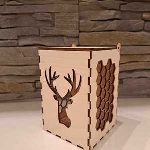 Méztartó doboz , Otthon & Életmód, Dekoráció, Asztal és polc dekoráció, Díszdoboz, , MESKA