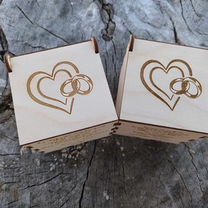 Szülőköszöntő Pálinkás Pohár Tartó - esküvő - emlék & ajándék - köszönőajándék - Meska.hu