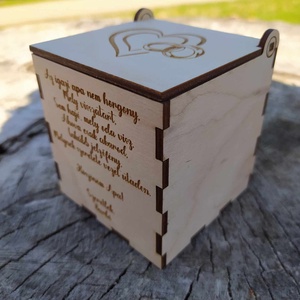 Szülőköszöntő Pálinkás Pohár Tartó - esküvő - emlék & ajándék - köszönőajándék - Meska.hu