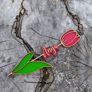 Örökrózsa/tulipán - otthon & életmód - dekoráció - virágdísz és tartó - virágbox, virágdoboz - Meska.hu