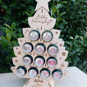 Sörtartó adventi kalendárium  6/12/24 sör - Meska.hu