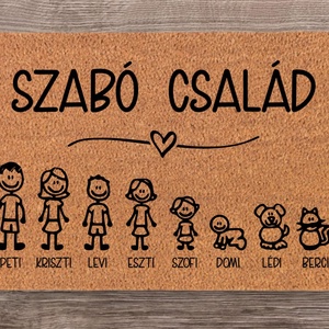 Lábtörlő  egyedi mintával  - otthon & életmód - lakástextil - lábtörlő - Meska.hu