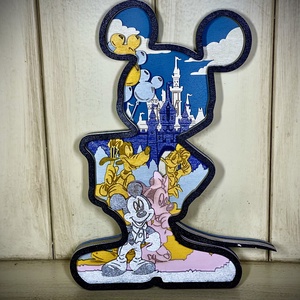Mickey Mouse világa, Otthon & Életmód, Dekoráció, Dísztárgy, Famegmunkálás, Festészet, MESKA