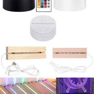 Üres akril lappal - 3D LED lámpa - otthon & életmód - lámpa - hangulatlámpa - Meska.hu