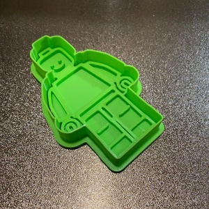 LEGO emberke sütikiszúró - karácsony - karácsonyi sütés-főzés - Meska.hu