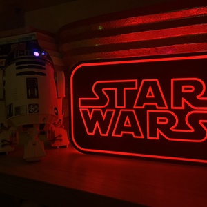 Star Wars LightBox - otthon & életmód - dekoráció - dísztárgy - Meska.hu