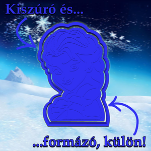 10 db! Jégvarázs sütikiszúró és formázó csomag - otthon & életmód - konyhafelszerelés, tálalás - sütés, főzés - sütikiszúró - Meska.hu