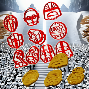 10 db! STAR WARS sütikiszúró csomag - karácsony - karácsonyi sütés-főzés - Meska.hu