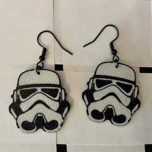 Birodalmi rohamosztagos - STAR WARS fülbevaló - ékszer - fülbevaló - lógó fülbevaló - Meska.hu