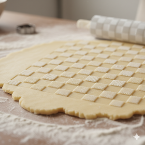 PEPITA Süteménytészta Textúrázó Henger - otthon & életmód - konyhafelszerelés, tálalás - sütés, főzés - sütikiszúró - Meska.hu