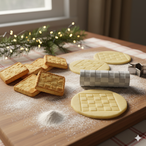 PEPITA Süteménytészta Textúrázó Henger, Otthon & Életmód, Konyhafelszerelés, tálalás, Sütés, főzés, Sütikiszúró, Újrahasznosított alapanyagból készült termékek, MESKA