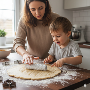 DIAGONÁL Süteménytészta Textúrázó Henger - otthon & életmód - konyhafelszerelés, tálalás - sütés, főzés - sütikiszúró - Meska.hu