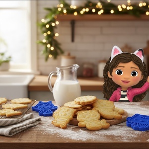 8 db! Gabi Babaháza sütikiszúró csomag - otthon & életmód - konyhafelszerelés, tálalás - sütés, főzés - sütikiszúró - Meska.hu