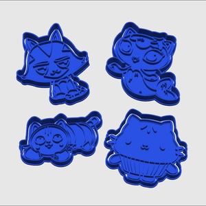 8 db! Gabi Babaháza sütikiszúró csomag - otthon & életmód - konyhafelszerelés, tálalás - sütés, főzés - sütikiszúró - Meska.hu