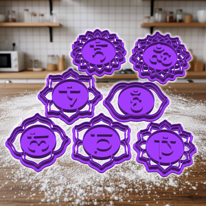 14 db! Jóga sütikiszúró készlet  8 darabos csomag, Otthon & Életmód, Konyhafelszerelés, tálalás, Sütés, főzés, Sütikiszúró, Újrahasznosított alapanyagból készült termékek, MESKA