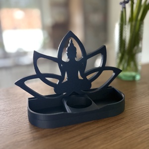 Buddha gyertyatartó , Otthon & Életmód, Gyertya, illat, aroma, Mécses és mécsestartó, , MESKA