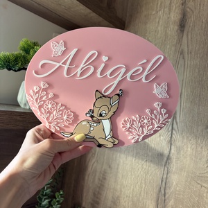 Egyedi névtábla, Baba - mama, Babalátogató ajándékcsomag, , MESKA