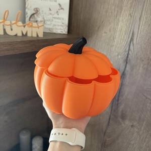 halloween tök tároló, Otthon & Életmód, Dekoráció, Asztal és polc dekoráció, Dekorációs tál, tartó, , MESKA