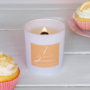 Clementine Cupcake illatgyertya - otthon & életmód - gyertya, illat, aroma - gyertya - Meska.hu