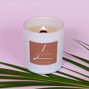 Sandal Oud illatgyertya, Otthon & Életmód, Gyertya, illat, aroma, Gyertya, Gyertya-, mécseskészítés, MESKA