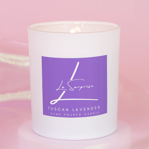 Tuscan Lavender illatgyertya - otthon & életmód - gyertya, illat, aroma - gyertya - Meska.hu