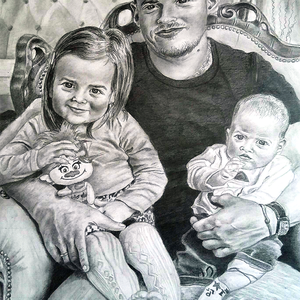 PORTRÉ RAJZOK KÉSZÍTÉSE KARÁCSONYI AJÁNDÉKNAK! - művészet - grafika & illusztráció - egyéb rajzok - Meska.hu