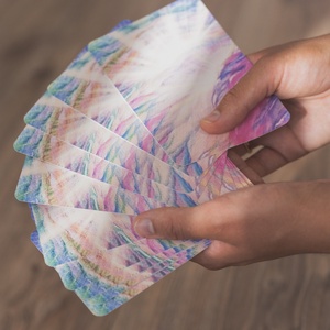 Veled az úton kártyacsomag - díszkiadás - rákból gyógyulóknak - játék & sport - táblajáték és kártyajáték - kártya - Meska.hu