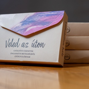 Veled az úton - gyógyító üzenetek rákból gyógyulóknak, Játék & Sport, Táblajáték és Kártyajáték, Kártya, Festészet, MESKA